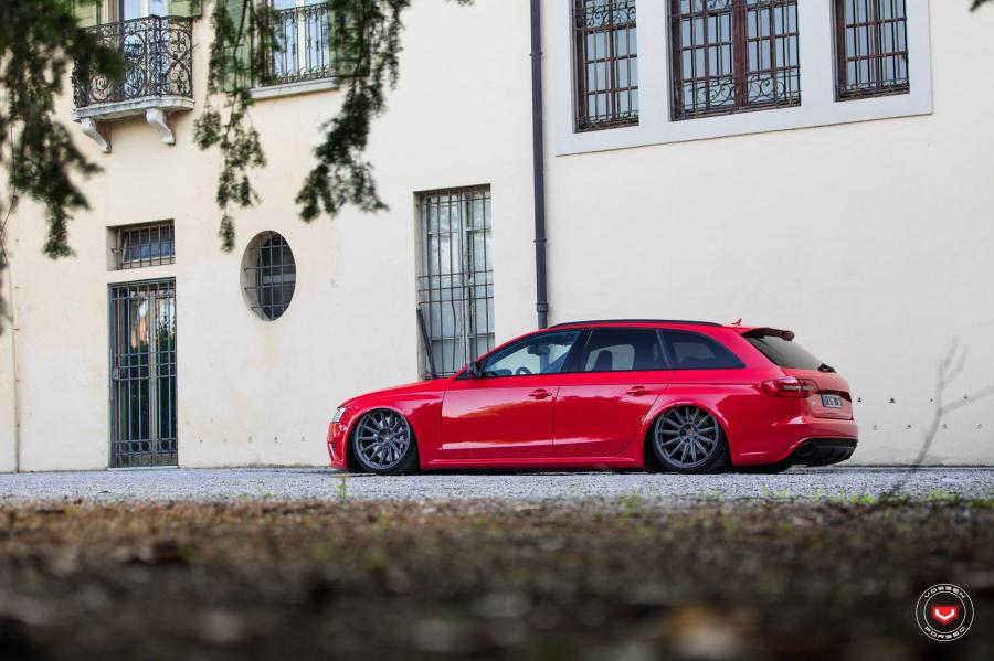  Audi RS4 Avant on Vossen Wheels (GNS-3) 2019 года  (фото 15 из 28)